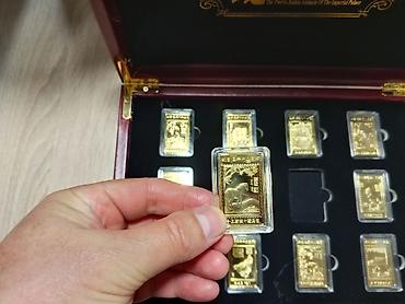 gold: Сувенирный набор под золото. 12 знаков зодиака — 4