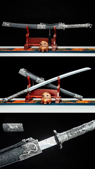 Коллекционные ножи: Катана Стальные Сувенирные Мечи Катаны из разных сталей (Порошковая — 12