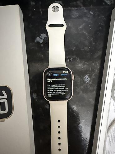 Акылдуу сааттар: Срочно продаю apple watch series 10 42mm в отличном состоянии с — 3
