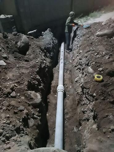 Монтаж наружных инженерных сетей: водопровод и канализация - Рытьё