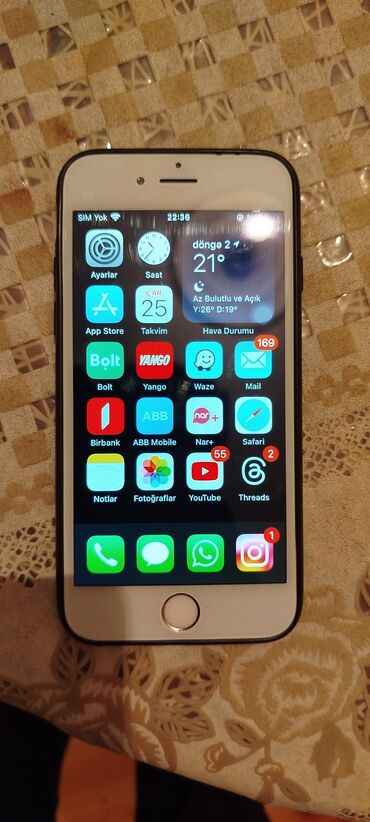 realme t100 qiyməti: IPhone 6s, < 16 GB, Ağ, Barmaq izi