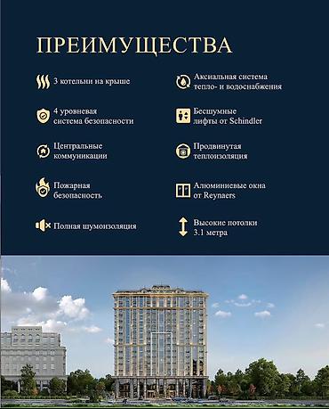 Продажа квартир: 1 комната, 53 м², Асанбай мкр Элитка, 4 этаж, ПСО (под самоотделку) — 7