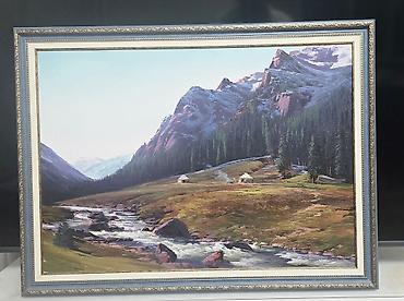 маска крика: Размер 50×70см. 
цена 15000с — 1