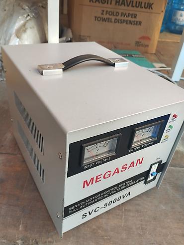 stablizator 5000: MEGASAN SVC-5000VA – tam avtomatik AC gərginlik tənzimləyicisi - Tip — 2