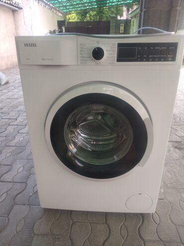 продаю стиральные машины бу: Стиральная машина Vestel, Б/у, Автомат, До 7 кг, Полноразмерная