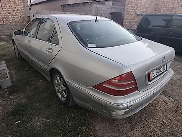 машина шины: Mercedes-Benz S-Class: 2001 г., 3.2 л, Автомат, Бензин, Седан — 3