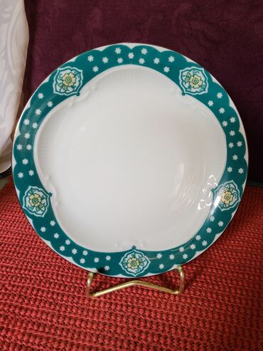 Kuhinjski setovi: Set memacki porcelan Lettin 70te. Set perfektan. pozlata — 13