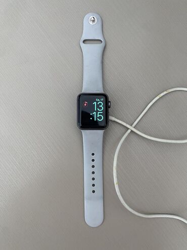Наручные часы: Продаю Apple Watch 3-series 38mm space grey АКБ 83% имеется коробка