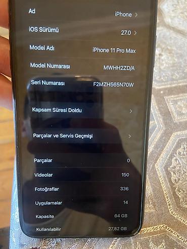 iphone xa max: Ayfon 11 pro max 64 yadas plınen ekran deyısıb pılı100 — 1
