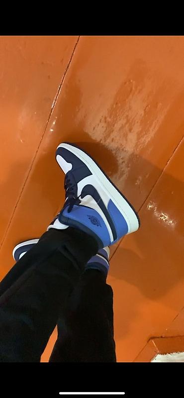 зальники б у: Мужские кроссовки, 43, Nike, Б/у, цвет - Синий — 3
