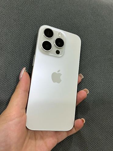 IPhone 15 Pro, 128 GB, Gümüşü, Face ID lalafo.az -da IPhone 15 Pro, 128 GB, Gümüşü, Face ID