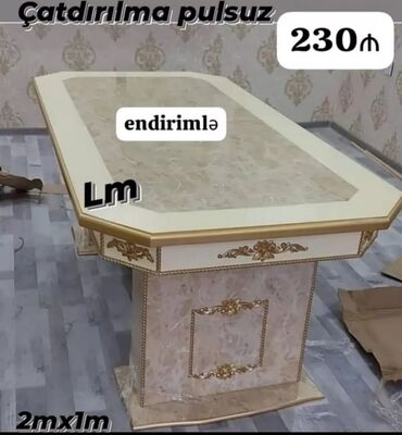 yataq ve qonaq otagi mebelleri: Qonaq masası, Yeni, Açılmayan, Dördbucaq masa, Azərbaycan