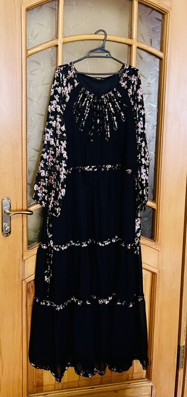 zara платье: Вечернее платье, Миди, Lady Sharm, 4XL (EU 48)