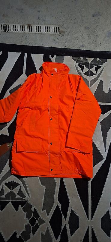 north face kurtka: Parlaq narıncı rəngdə sokar kambinzon geyim./jaketi – ölçü M — 1