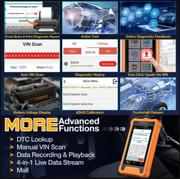 Alati za automobile: NOVO - LAUNCH X431 Elite Full OBD2 za CHRYSLER, Dodge, Jeep LAUNCH — 8