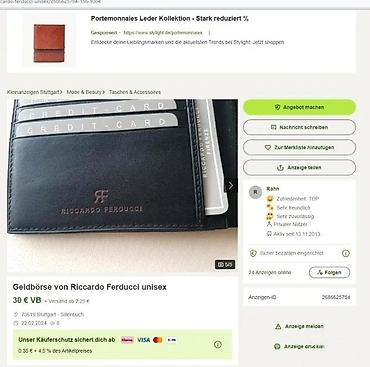 Novčanici: Kožni novčanik – crni, kompaktan dizajn - Materijal: prava koža — 9