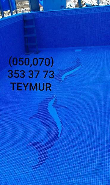 Hovuzlar: Bseyin .Daşmali ve Skaymerli Hovuzlar üzre gördüyümüz işler .Suvaq — 28