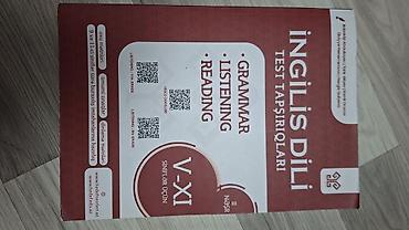 5ci sinif testler: Məhsul: “İngilis dili – Test Tapşırıqları” (V–XI siniflər üçün), II — 1