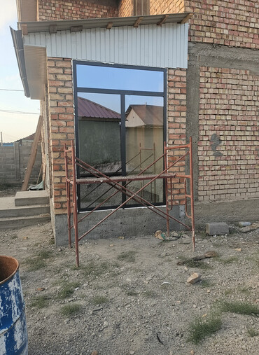 ешик терезе бу: Буюртмага алюминий терезелер, Панорамалык, Акы төлөнүүчү орнотуу