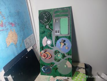 какой бизнес можно открыть в бишкеке: Макет парка/рекреационной зоны на планшете - Авторская объемная