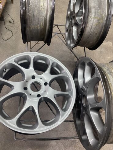 титановые диски хонда фит: Диски R 17 OZ Racing, Комплект, отверстий - 4, Б/у