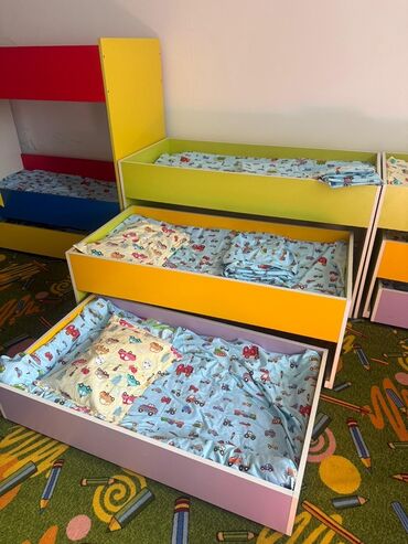 купить кровать детскую двухъярусную: Керебет, Балдар үчүн, Каптал жактары, ДСП