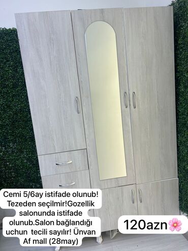 İşlənmiş, Qarderob, paltar dolabı