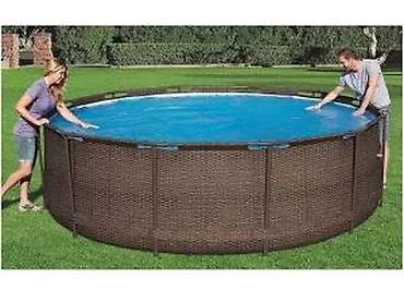 Pools and equipment: SOLARNI PREKRIVAC ZA BAZEN 366CM NOV ZA GREJANJE I POKRIVANJ | Cene at lalafo.rs — 5 Pools and equipment: SOLARNI PREKRIVAC ZA BAZEN 366CM NOV ZA GREJANJE I POKRIVANJ | Cene — 5