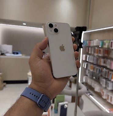 IPhone 13, 128 GB, Ağ, Zəmanət, Simsiz şarj, Face ID lalafo.az -da IPhone 13, 128 GB, Ağ, Zəmanət, Simsiz şarj, Face ID