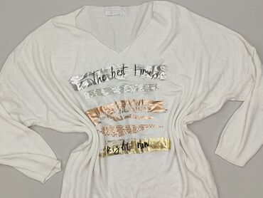 biale klapki a'la hermes: Styled In Italy, Светр жіночий, розмір One size