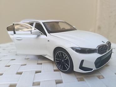 baliq tutanlar: BMW 325 Li metal model avtomobil (miqyas təxmini 1:24) - Korpus — 3