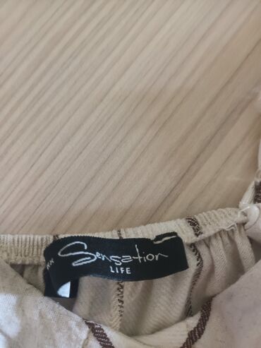 zenski sako i pantalone: M (EU 38), color - Beige, With the straps