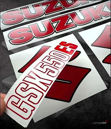 Delovi za motocikle: STIKERI - Suzuki GSX 550 ES Nalepnice komplet - 2339 📌 Opis — 2