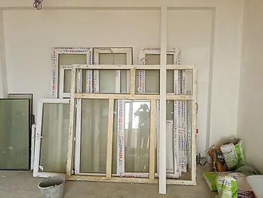 plastik arakəsmə: PVC pəncərə və balkon qapısı dəstləri - Material: ağ rəngli PVC — 3
