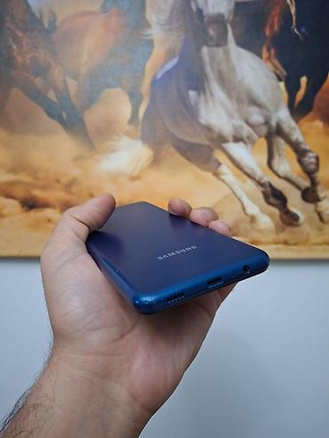 hile mobile: Samsung Galaxy A12, 64 GB, rəng - Göy, Barmaq izi — 9