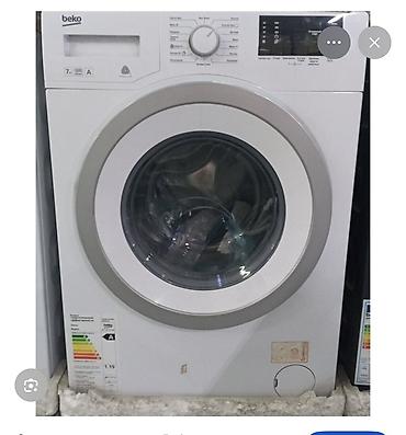 1000: Стиральная машина Beko, фронтальная загрузка. - Вместимость: 7кг - — 1