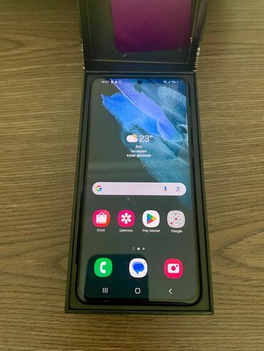 iphone 8 plus baku: Samsung Galaxy S21 Plus 5G, 128 GB, rəng - Qara, İki sim kartlı