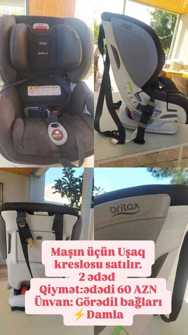 usaq ucun yellencekler qiymetleri: Rahat və Təhlükəsiz Uşaq Kreslosu! Qiymət: Cəmi 60 AZN Vəziyyət