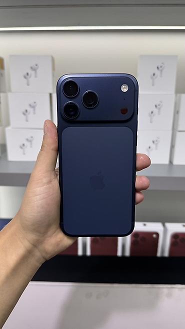 сяоми 18: IPhone 17 Pro Max, Б/у, 256 ГБ, Синий, 93 % — 1