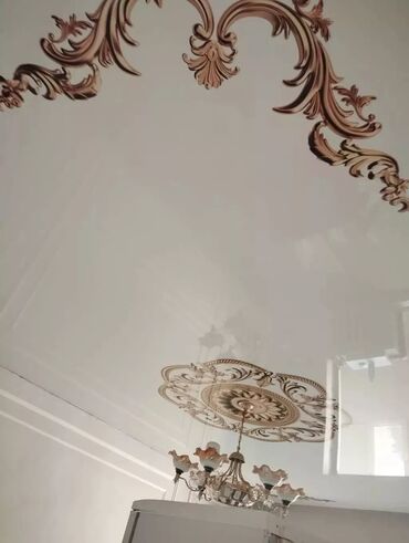 Натяжной потолок: Натяжной потолок Глянцевое, Матовое, 3D потолки Гарантия, Бесплатная консультация, Бесплатный замер — 4