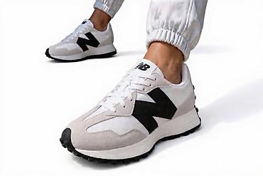 massimo dutti baletanke: New Balance 327 patike – bele sa crnim “N” logotipom - Gornjište — 1