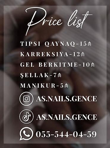 dirnaq aparatlari instagram: VATSAPA YAZIN AS.NAILS.GENCE tərəfindən dırnaq xidmətləri: - Tipsi — 1