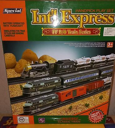 launch pad9: Игровой набор железной дороги Intl’ Express (FF B/O Train Series). - — 1