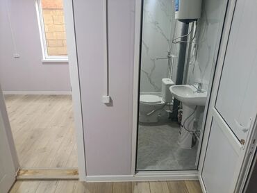 долгосрочная квартира кара балта: 2 комнаты, Агентство недвижимости, Без подселения, С мебелью частично