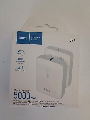 keto power: Hoco J96 Mini Power Bank 5000 mAh - Kapacitet: 5000 mAh - Ulaz — 1