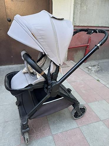 anex e type: Коляска, цвет - Серебристый, Б/у, Самовывоз — 1