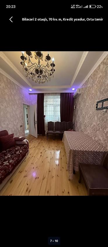 sabuncu qes: Biləcəri qəsəbəsində həyət evi – 2 otaqlı, 70 kv.m. Orta təmir — 7
