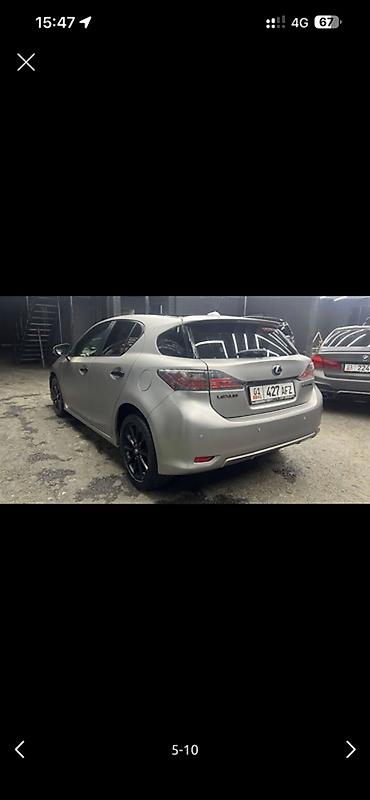 lexus ct 200h: Lexus CT: 2011 г., 1.8 л, Вариатор, Гибрид, Хэтчбэк — 4