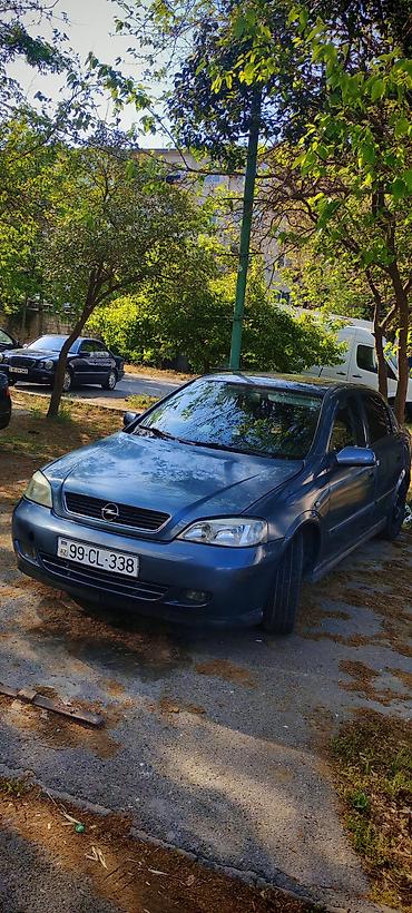 opel astra kompressor: Opel Astra G sedan, tünd mavi rəng - Kuzov: 4 qapılı sedan, arxa şüşə — 3