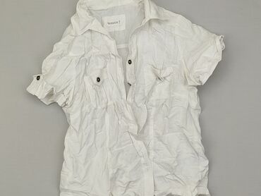 białe bluzki krótki rękaw: Bluzka Damska, C&A, S, stan - Dobry